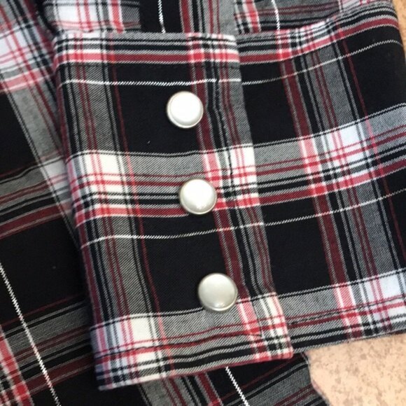 Ely cattleman western pearl snap button down shirt size medium - Picture 3 of 9